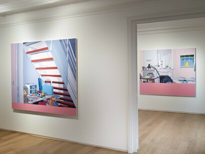 Guy Yanai, You must change your life, exhibition view. Courtesy of Galerie Lelong