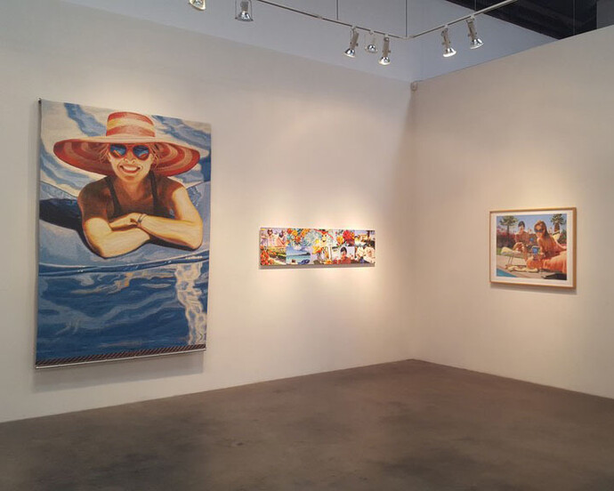 D.J. Hall, Exhibition view. Courtesy of Craig Krull Gallery