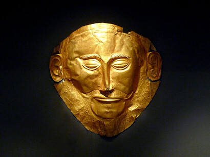 Maschera funeraria di Agamennone