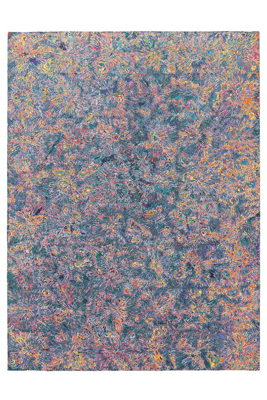 David Allan Peters, Untitled #26, 2014, Acrylic on wood panel, 48 x 36 inches, 121.9 x 91.4 cm