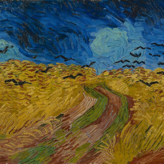 Vincent van Gogh, Wheatfield with crows, 1890. Courtesy of the Vincent van Gogh Museum