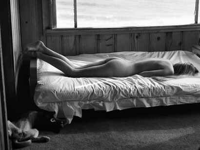 Nude, Malibu, 1988. Credit: Patrick Demarchelier, A. Galerie   