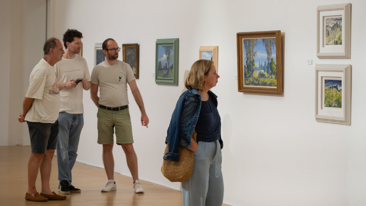 The enigmatic Gregor Perušek (1887–1940), exhibition view. Courtesy of MG+MSUM
