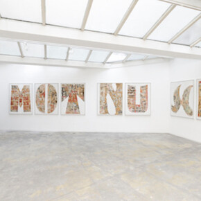 François Dufrêne. Courtesy of Galerie Georges-Philippe and Nathalie Vallois