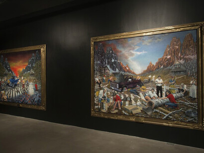 The Course of a Distant Empire. Courtesy of Winsor Gallery