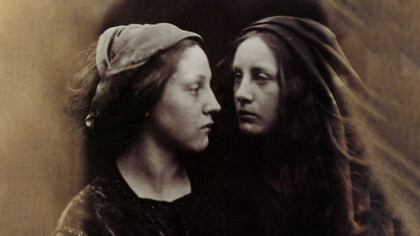 Julia Margaret Cameron, The Dialogue. Mary Ann Hillier and May Prinsep
