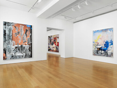 Foamcore, Exhibition view. Courtesy of Gagosian