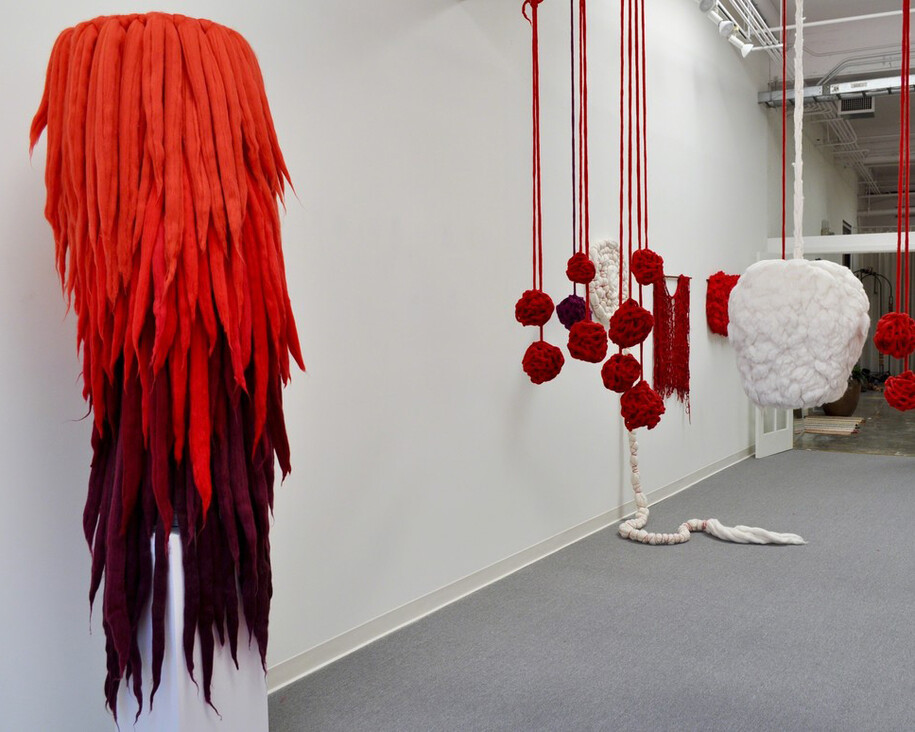 Incarnadine, Exhibition view. Courtesy of Glass Rice