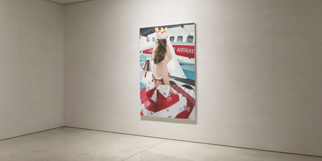 Will Cotton, Exhibition view. Courtesy of Mary Boone Gallery
