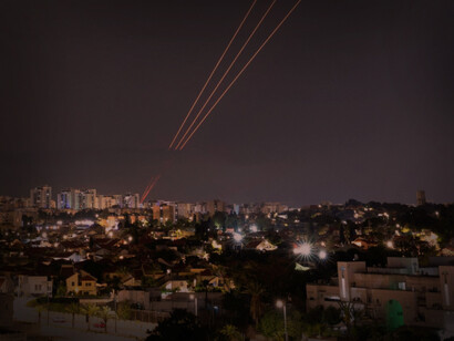 Ataque de Irán a Israel el pasado 13 de abril de 2024
