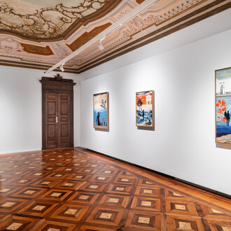 Giorgio de Chirico, Enigma contemporaneo, veduta della mostra. Cortesia di Mazzoleni