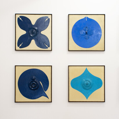 Minoru Yoshida, Microcosms, installation view. Courtesy of Ulterior Gallery, NYC