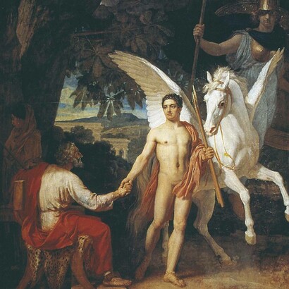 Alexander Ivanov, Bellerofonte viene inviato contro la Chimera, 1829