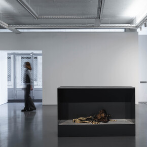 Isabel Cordovil, The enigma of arrival, vista da exposição. Cortesia de Pedro Cera