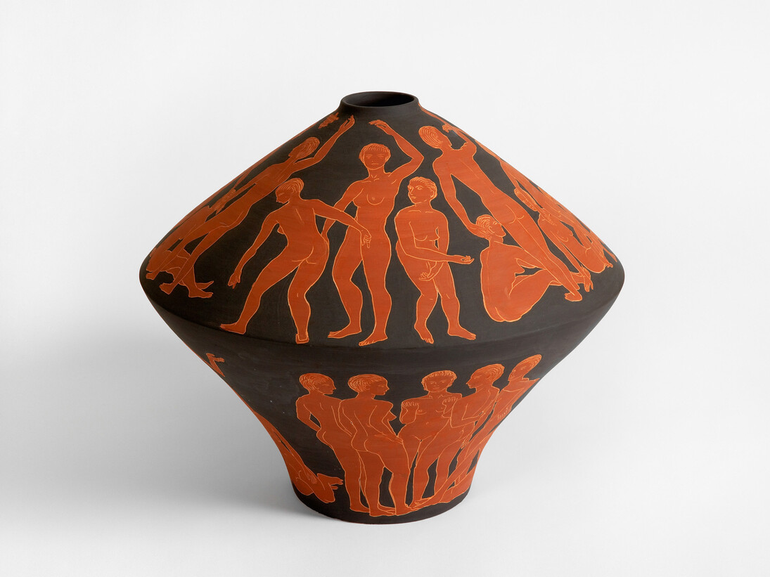 Santiago Calatrava, Untitled 2007, terracotta 49 x 41 x 41 cm © Santiago Calatrava, courtesy Marlborough Gallery, New York