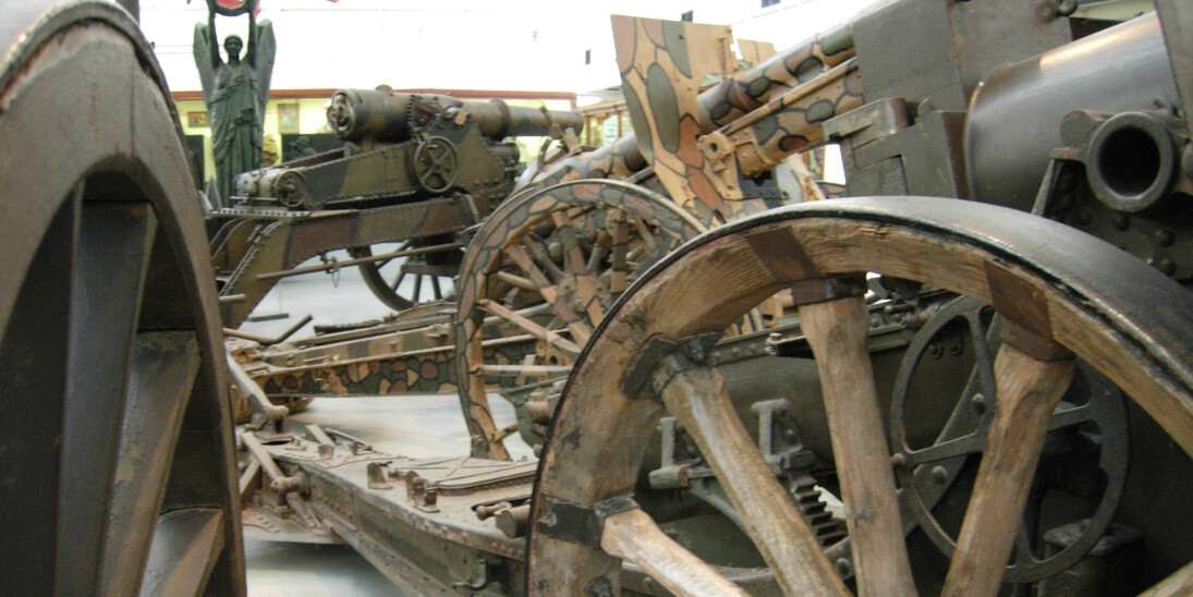 The 14-18 Gallery. Courtesy of Royal Army and Military History Museum