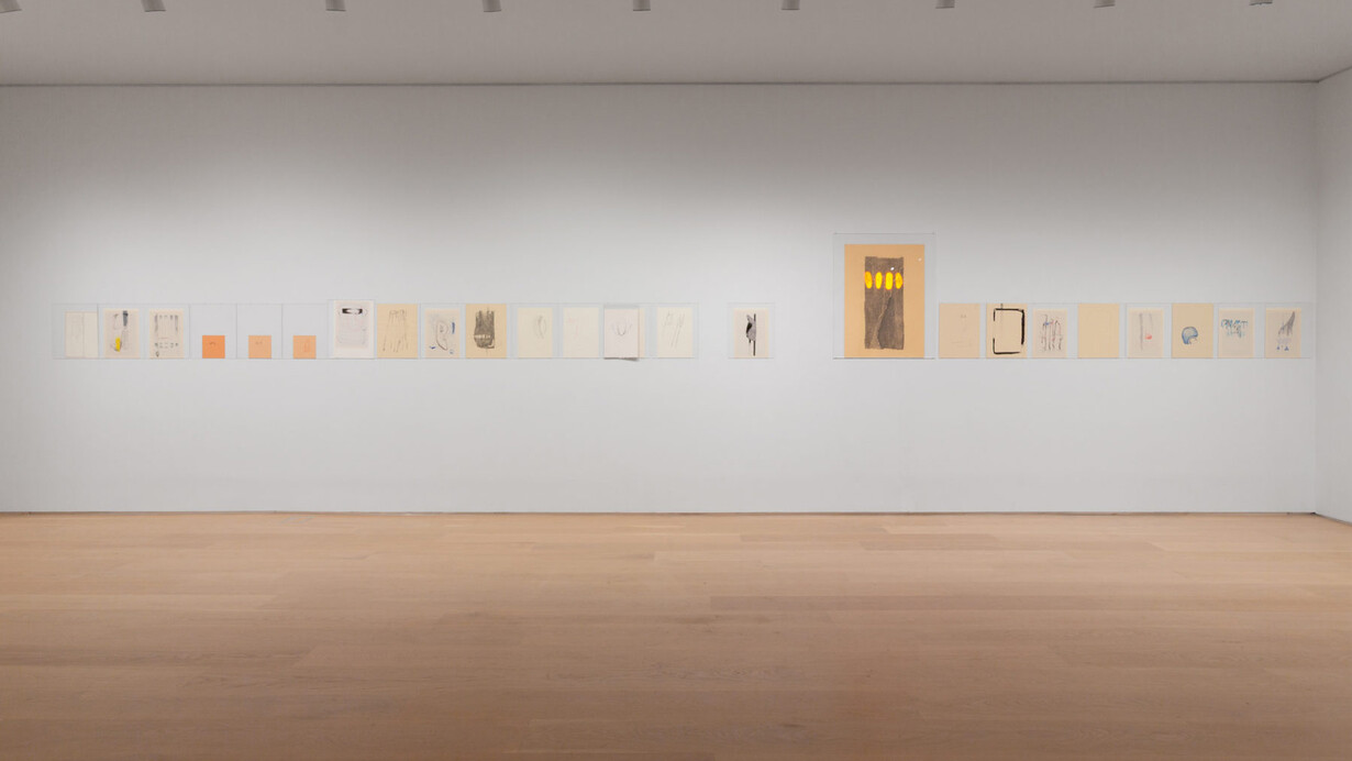 Trisha Donnelly, exhibition view. Courtesy of The Drawing Center 