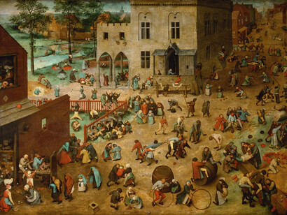 Pieter Brueghel el Viejo; Juegos de niños, 1560