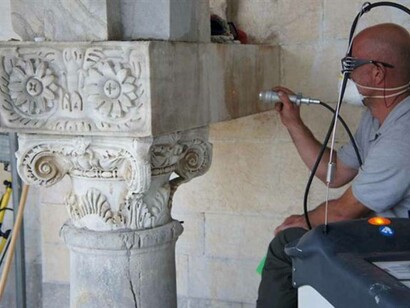 Pulitura della pietra