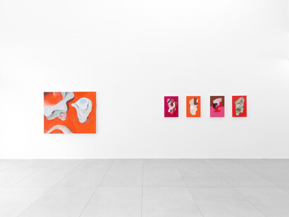 Antonio Malta Campos, Opalescente, vista da exposição. Cortesia da Galeria Simões de Assis