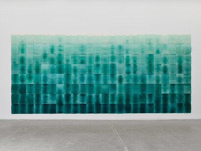 Melissa Huddleston, The drops, exhibition view. Courtesy of Luis De Jesus Los Angeles