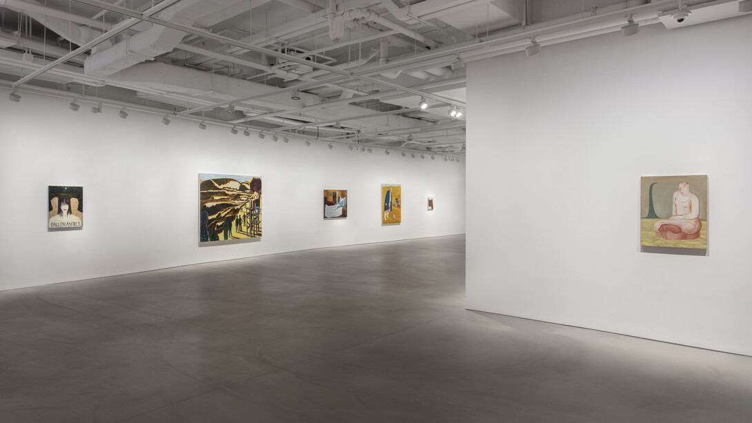 Nicole Eisenman, Fallen angels, exhibition view. Courtesy of Hauser & Wirth