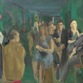Michael Andrews, The Colony Room I, 1962. Courtesy of Gagosian