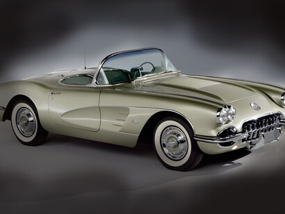 Ruth Glennie, Chevrolet Corvette Fancy Free. Cortesia de General Motors, EEUU