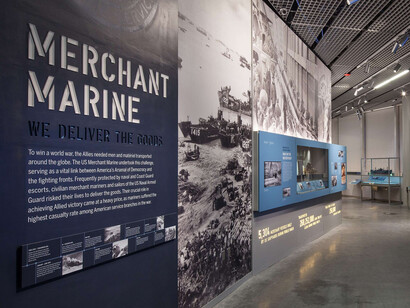 US Merchant Marine Gallery. Courtesy of The National WWII Museum