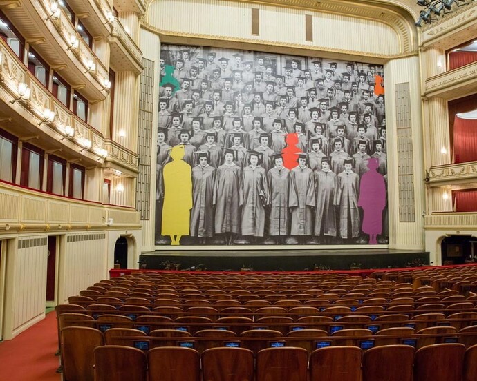 Safety Curtain. Courtesy of Museum in progress