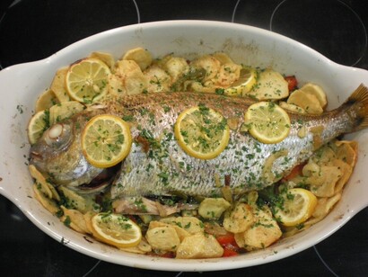 Besugo al horno