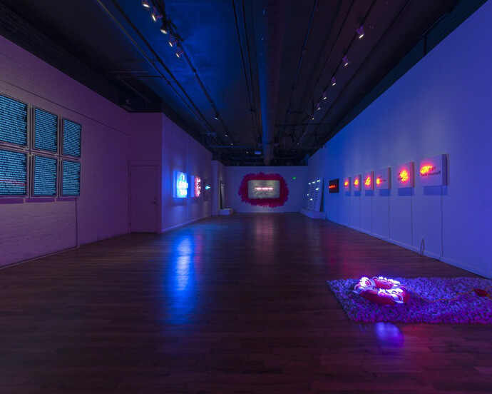 Gas Light Love Bomb. Courtesy of k contemporary 