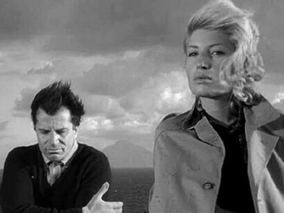 Mónica Vitti en "La Aventura" de Michelangelo Antonioni.  
