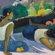 Paul Gauguin, Arearea no Varua ino. Den onde ånds morskab, 1894. Courtesy of Glyptotek