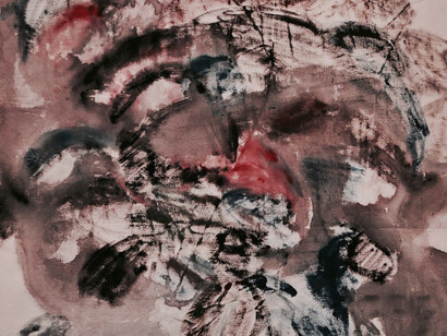 Earthquake I, Oil on canvas, 2016