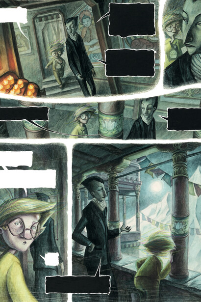 Illustration from "Le Coeur de l'Ombre"