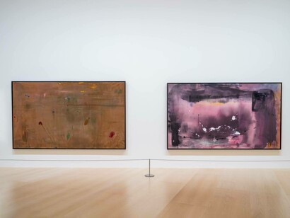 Helen Frankenthaler, Peindre sans règles, vue de l’exposition. Avec l’aimable autorisation du Guggenheim Museum Bilbao