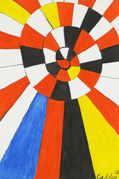 Calder on Paper. Courtesy of Omer Tiroche Gallery