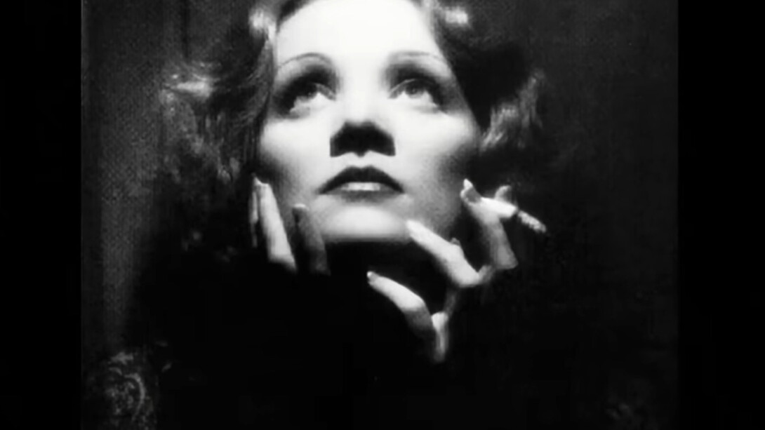 Marlene Dietrich interpretando Lili Marleen