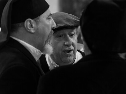 Coro Gavino Gabriel - al centro Giuseppe Sotgia, Boci, foto Claudio De Petris