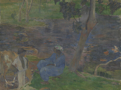 On the Banks of the River at Martinique
Paul Gauguin, 1887