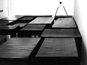 Jannis Kounellis e Jimmie Durham, Deposizione, 2006 - ph.Marco Fedele di Catrano