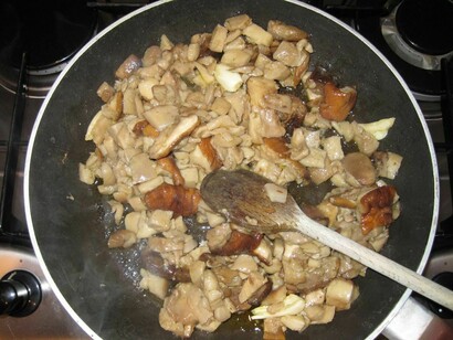 Mushrooms preparation