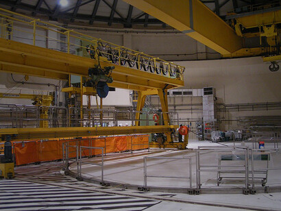 Ex centrale nucleare di Caorso, Italia. Alla fine del mese di gennaio scorso è stato confermato dal governo che l’individuazione di un luogo adatto a costruire un unico grande deposito nazionale di scorie nucleari è in ritardo