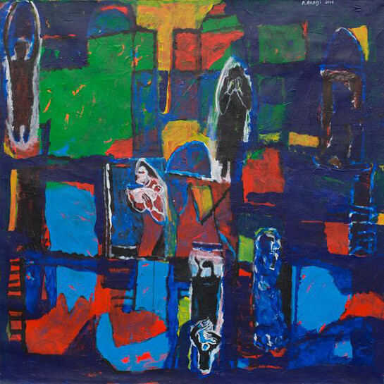 Asaad Arabi. Courtesy of Ayyam Gallery