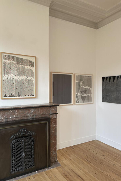 Károly Keserü, exhibition view. Courtesy of Patrick Heide Contemporary Art