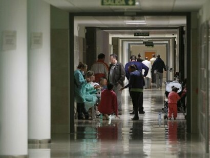 Pasillo del Hospital La Fe
