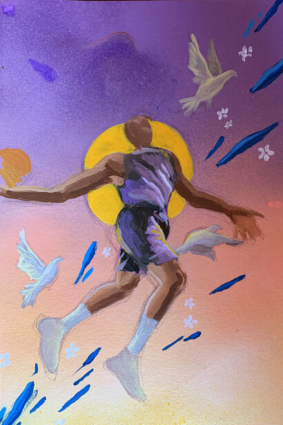 Myron Laban, Fly Away 3, 2024. Courtesy of the artist and Elephant Room Gallery