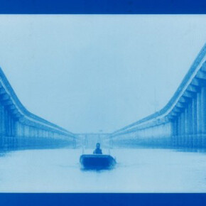 Ellen Gallagher with Edgar Cleijne. Courtesy of WIELS