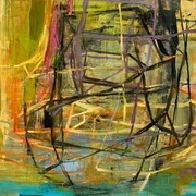 Deborah Dancy, As the World Turns, 2013, MUIR140, oil on canvas, 48 x 60 inches